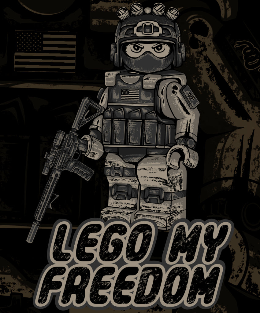 LEGO MY FREEDOM Hoodie PREORDER | Black