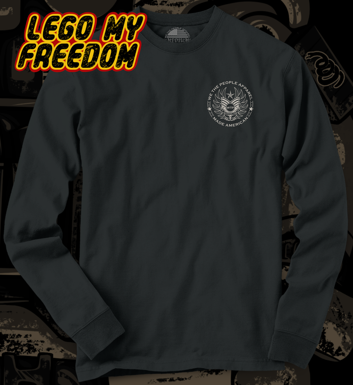 LEGO MY FREEDOM Long Sleeve Tee | Black