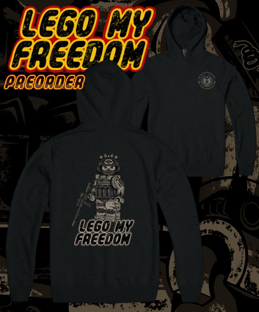 LEGO MY FREEDOM Hoodie PREORDER | Black